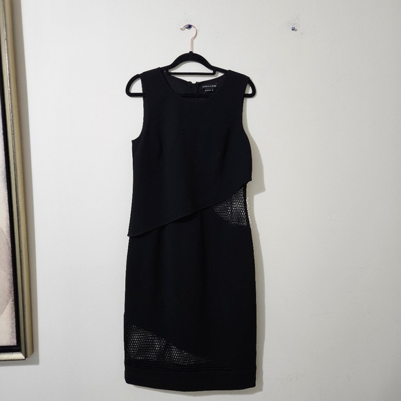 Sachin & Babi Mesh Cutouts Sheath Dress - Picture 2 of 5